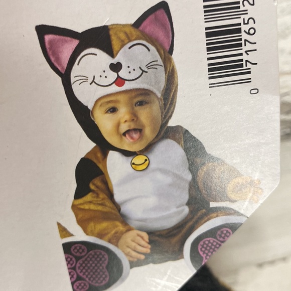 Kitty Cat Cutie Baby Costume Size 0-6 Months NEW - Picture 2 of 5